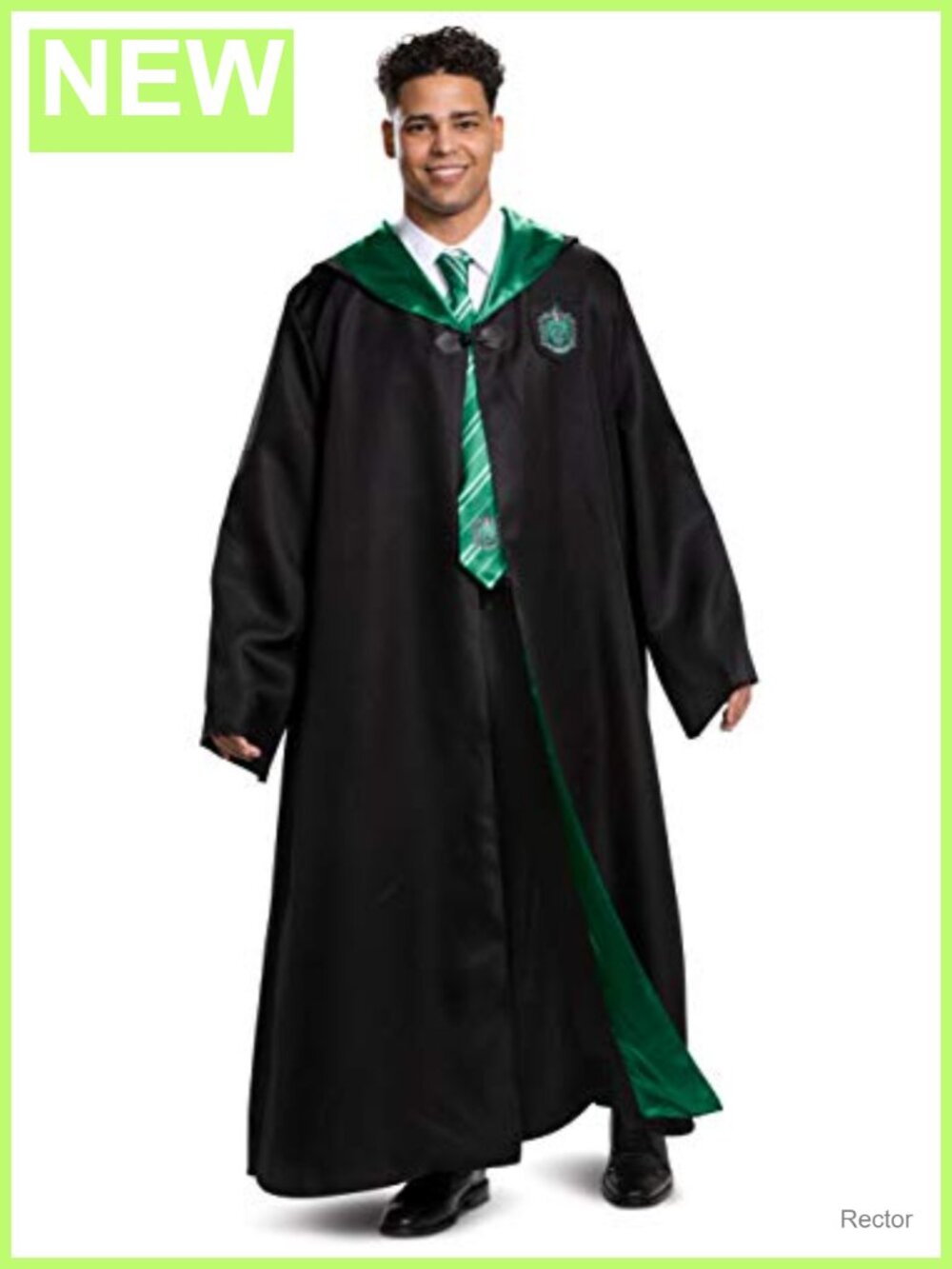 Harry Potter Slytherin Robe Adult Deluxe Wizard Costume Cloak